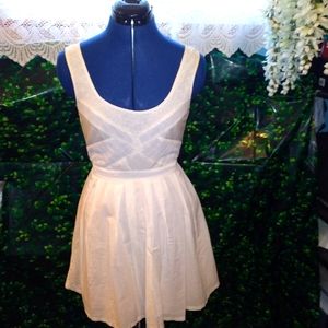 American Eagle Outfitters White Eyelet Dress